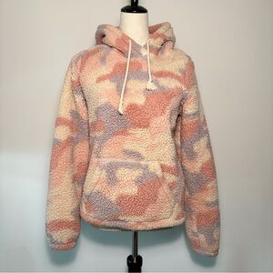 Hollister Camo Sherpa hoodie